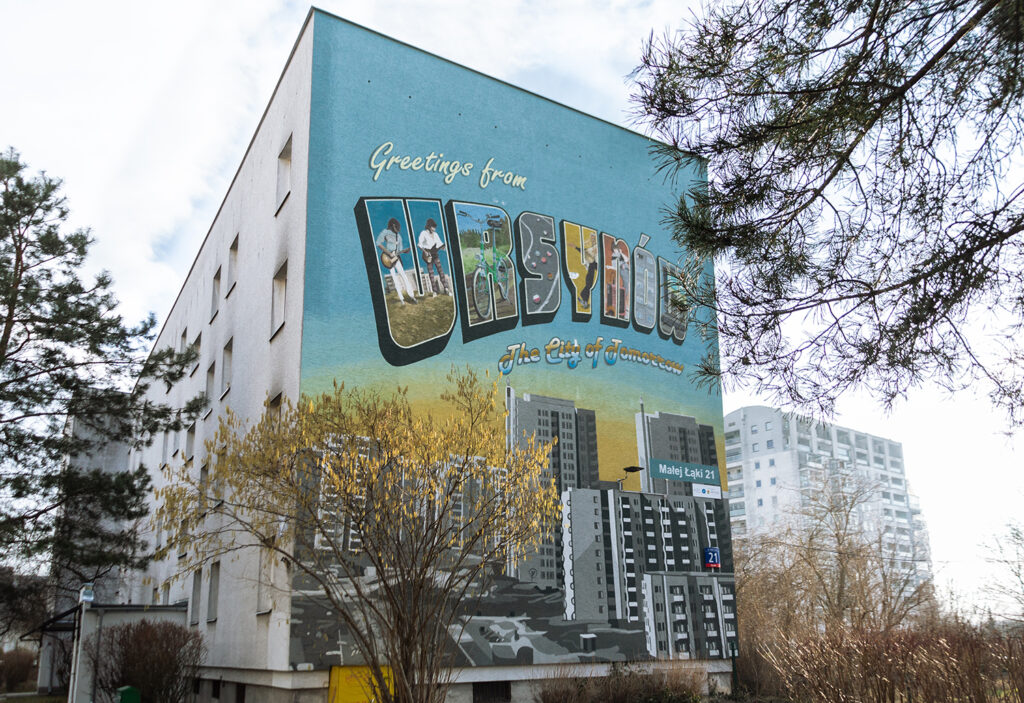 Ursynowskie murale - fotograficzny spacer. Foto Justyna Grochowska