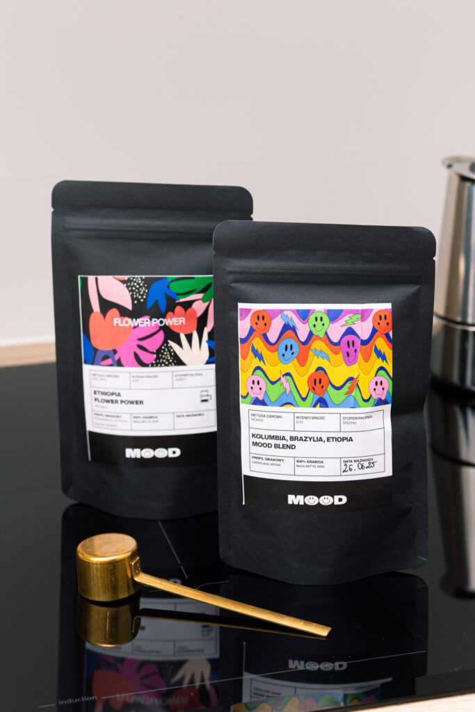 Zdjęcie produktowe kawy marki Mood Lofi